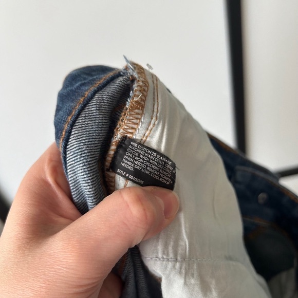 Club Monaco Vintage Slim Straight Leg Denim Blue Jeans - Picture 12 of 14